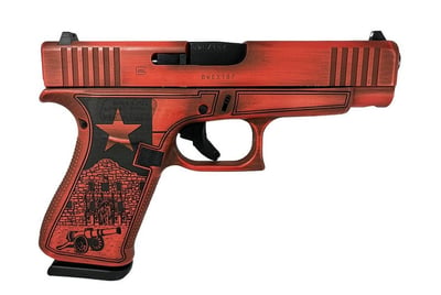Glock 48 Custom Texas Orange 9mm 4" Barrel 10rd Pistol - $559.99
