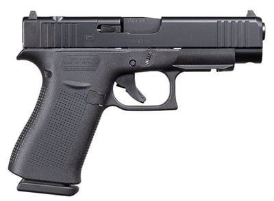 Glock 48 FR MOS 9mm 4.2" 10rd Pistol, Black - $484 (FREE Shipping on Firearms)