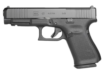 Glock 49 Gen5 MOS 9mm 4.5″ 15rd Black - $519.99 