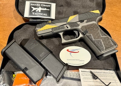 Glock G19 Gen5 MOS 9mm 4.02″ 15rd Optic Ready Pistol, RMR Cut, NIB Hybrid Stippling Geodesic - $589.99 