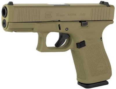 GLOCK G19 G5 9mm 4.02" barrel 15rd Coyote Tan - $699.99