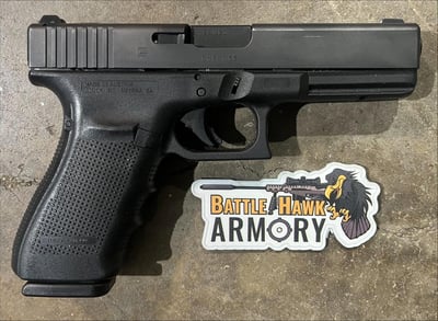 Glock G21 Gen 4 45ACP 3-13rd Magazine 4.6" Barrel Black Used Trade-In Pistol - $398