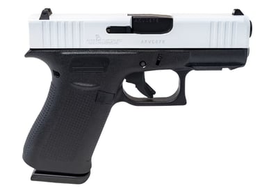 GLOCK G43X Subcompact 9mm 3.41" w/ Accessory Rail - Storm Trooper White Slide - 10 Rounds - Ambidextrous - $460 (FREE Pickup In-Store)