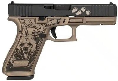 Glock V-Series Model 20 “Bear” Handgun 10mm Auto 15rd Magazines (3) 4.61″ Ported Barrel Austria - $706.99