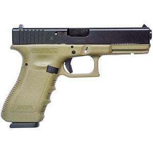 Glock PI-17572-03 17 Pistol 9mm 4.49in 17rd OD Green - $451.88 