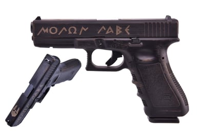 Glock 17 Gen3 Burnt Bronze Battleworn 9mm 4.48" Barrel 17-Rounds Spartan - $517.49 