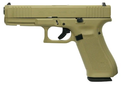 Glock 17 Gen5 Flat Dark Earth 9mm 4.49" Barrel 17-Rounds - $770.99