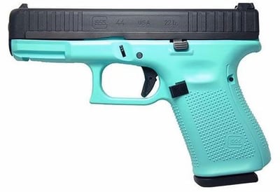 Glock G44 .22 LR 4" barrel 10 Rnds Robin Egg Blue - $479.99 