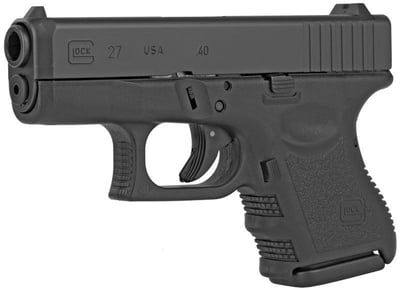 Glock 27 Gen3 40S&W SubCompact 3.46" Barrel 9-Rounds - $603.99 