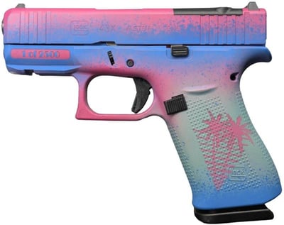 Glock 43X MOS 9MM Limited Edition Miami Finish - $579.99 