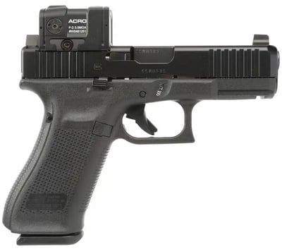 GLOCK G45 9mm 4.02" barrel 10rd Black w/Aimpoint ACRO P-2 - $1100 