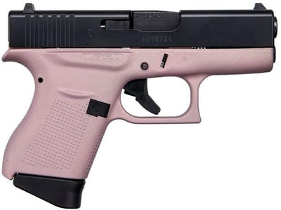 Glock 43 Pink 9mm 3.39" Barrel 6-Rounds - $476.09