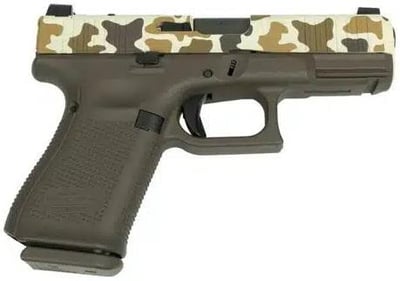 Glock 19 (V) 9mm FXD 5.5 COMM 15RD Duck Camo Cerakote - $649.99