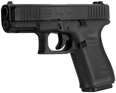Glock 19 Gen 5 9mm 4.02" Barrel 10-Rounds - $575 