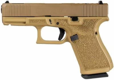 Glock 19 GEN5 9mm 4" barrel 15 Rnds FDE Cerakote Finish w/ FDE Ported Slide - $659.99 