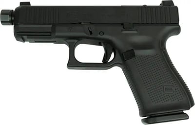 Glock 19 (V) 9mm FXD 5.5 COMM 15RD Black Threaded Barrel Cerakote - $719.99