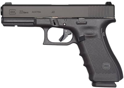 Glock 22 Gen 4 .40 S&W 4.48" Barrel 15-Rounds - $529.99 