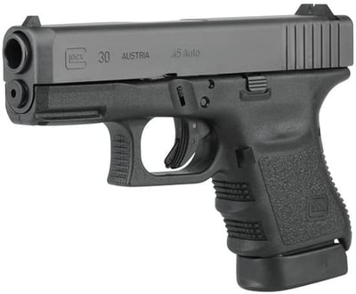 Glock G30 .45 ACP 3.77" barrel 10 Rnds Black - $849.99