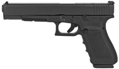 Glock G40 Gen4 MOS 10mm 6" barrel 15 Rnds Rebuilt, Optic Ready, Black Finish - $489.99 