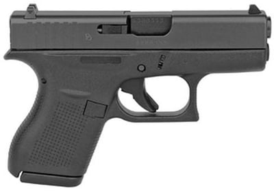 Glock G42 Subcompact .380 ACP 3.25" 6rds, Black - $399.99