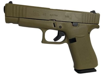 Glock 48 Flat Dark Earth 9mm 4.17" Barrel 10-Rounds - $649.99