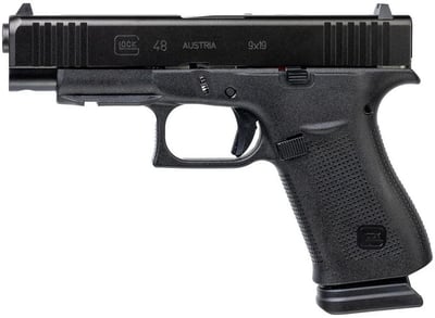 Glock 48 9mm 15+1 Compact Pistol with Front Rail - $448 (Free S/H on Firearms)