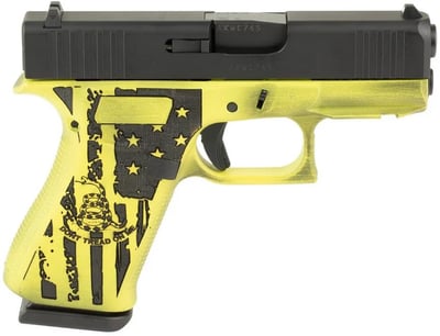 Glock 43X Gen 5 "Gadsden" 9mm 3.4" Barrel 10-Rounds - $518.84 