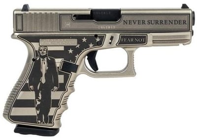 Glock G19 Gen3 4" 9mm Trump Fight Pistol 15rd - $498.93 