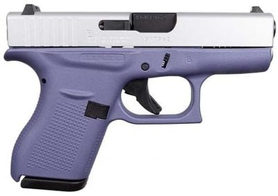 Glock G42 .380 ACP 3.26" barrel 6 Rnds Orchid Cerakote Satin - $599.99