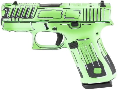 Glock 43XC Anime Green 9mm 3.4" Ported Barrel 10-Rounds - $732.95 (Free S/H on Firearms)