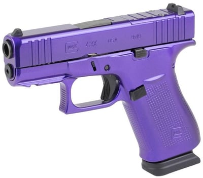 Glock 43X MOS 9mm 3.41" barrel 15 Rnds Candy Majesty - $512.59 (Email Price)