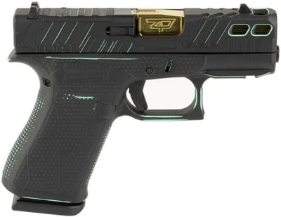 Glock 43X Tiffany Blue / Black 9mm 3.4" Barrel 10-Rounds - $622.61 