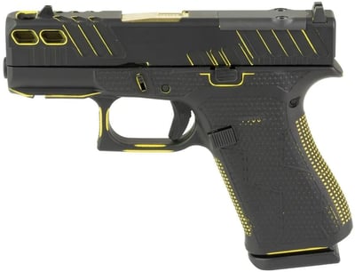 Glock 43X M.O.S Yellow / Black 9mm 3.4" Barrel 10-Rounds - $704.48