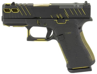 Glock 43X M.O.S Yellow / Black 9mm 3.4" Barrel 10-Rounds - $703.80
