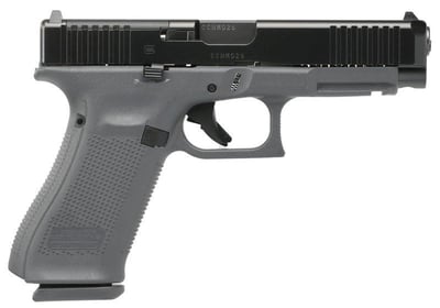 Glock G47 Gen5 MOS Grey / Black 9mm 4.49" Barrel 17-Rounds - $620 