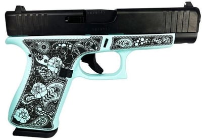 Glock 48 Gen 5 Custom "Tiffany Paisley" 9mm 4.17" Barrel 10-Rounds - $599.99