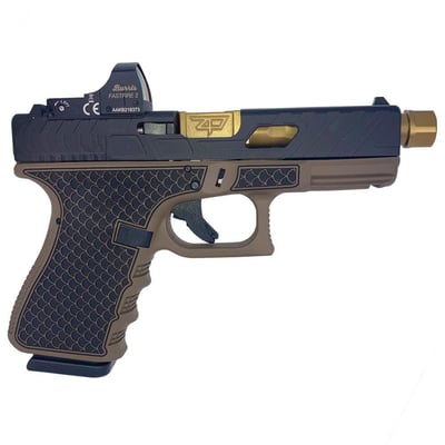 Glock 19 Gen3 Bronze 9mm 4.6" Barrel 15-Rounds Fast Fire II with Custom Engraving - $804.99