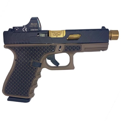 Glock 19 Gen3 Bronze 9mm 4.6" Barrel 15-Rounds Fast Fire II with Custom Engraving - $804.99 