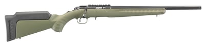 RUGER American Rimfire Standard 22 WMR 18" Blued 9rd ODG - $348.99 (Free S/H on Firearms)