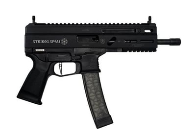 Grand Power Stribog Sp9a1 Pistol - Black 9Mm 8" Threaded Barrel 30Rd GPSP9A1 858800580837 - $624.99