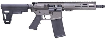 Great Lakes Firearms GL-15 .223 Wylde AR-Pistol with Brace and Tungsten Cerakote Finish - $449.99 (Free S/H on Firearms)