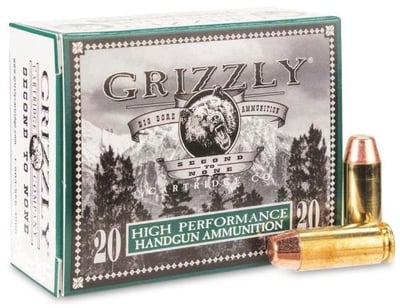 Grizzly Cartridge Company 10mm Auto Ammo 200gr FMJ 20 Rounds - $16.99 