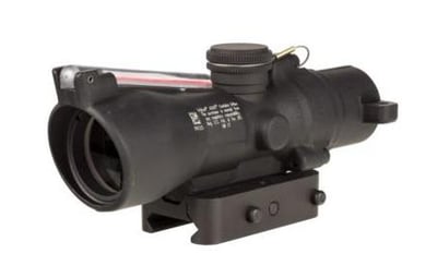 Trijicon Compact ACOG 3x24 Rifle Scope Low Height Red Crosshair .223/55gr. Illuminated Black - $929.99