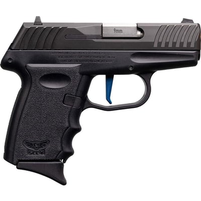 SCCY DVG-1 9mm Luger Semi Auto Pistol 3.1" Barrel 10 Rounds Black - $209  ($10 S/H on Firearms)
