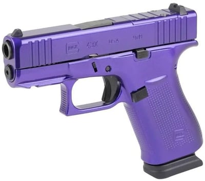 Glock 43X 9mm 3.41" barrel 15 Rnds Custom Gun Candy Majesty - $515.57
