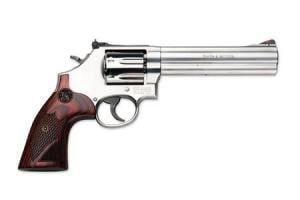 Smith & Wesson SMITH AND WESSON 686 Deluxe 357 Magnum 7-Round/6-inch Revolver with Wood Grips (LE) (Law Enforcement/Military Only) 357 Magnum 000010432387