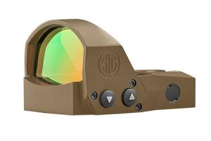 SIG SAUER Romeo1 Pro 1x30mm 6 MOA Flat Dark Earth Red Dot Sight (LE) (Law Enforcement/Military Only)