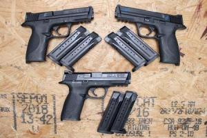 SMITH AND WESSON MP9 9mm Full-Size Police Trade-ins with Magazine Disconnect Safety (Very Good Condition)