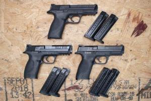 SMITH AND WESSON MP9 9mm Full-Size Police Trade-ins with Magazine Disconnect Safety (Good Condition) 9mm 000010482355