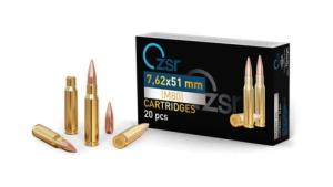 ZSR Ammo .7.62x51mm M80 147gr FMJ 20 Rounds